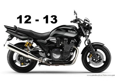 Technická specifikace Yamaha XJR 1300 12-13